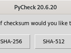 New in 20.6.20, the ability to pick from MD5, SHA-256 or SHA-512